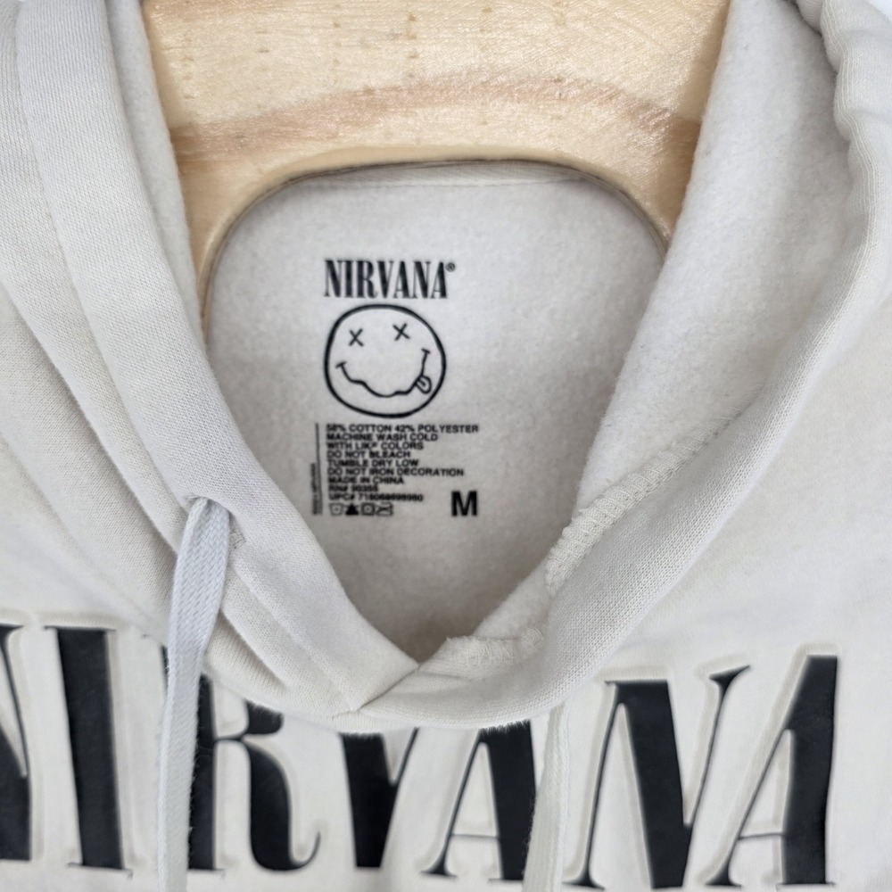 Nirvana Hoodie Men Med 3D Print Rock Band Grunge Sweatshirt Cobain Teen Spirit - Picture 4 of 8